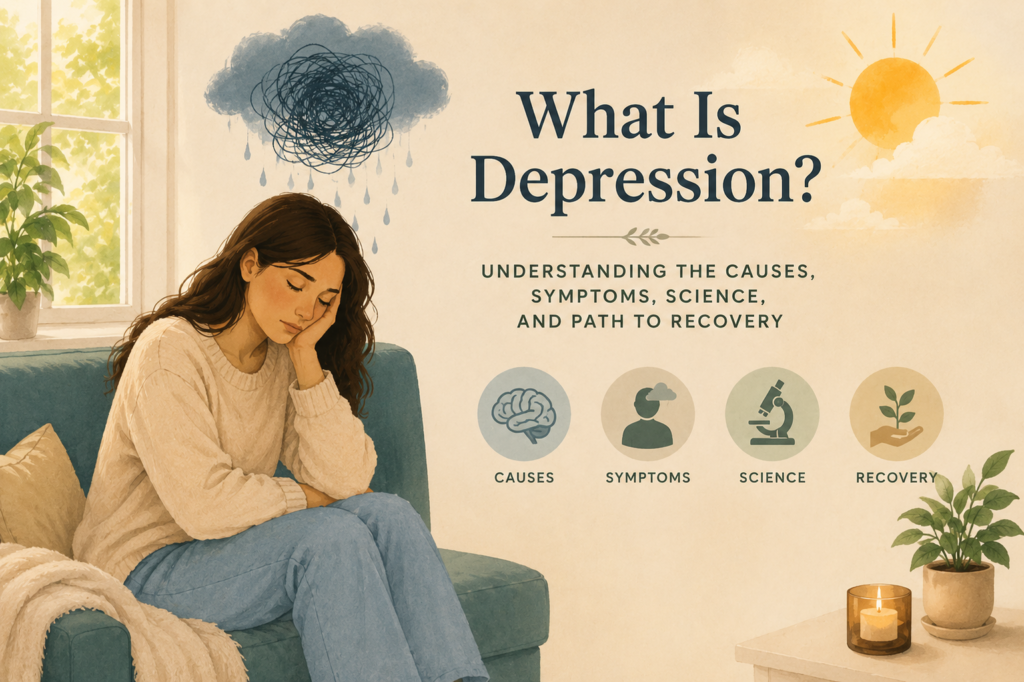 What Is Depression? Understanding the Causes, Symptoms, Science, and Path to Recovery
